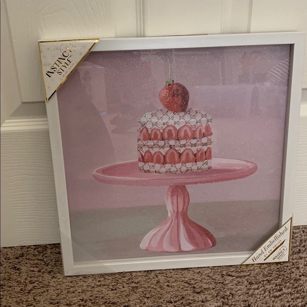 FASHION INSPIRED Cake Picture - Framed with Glass Front